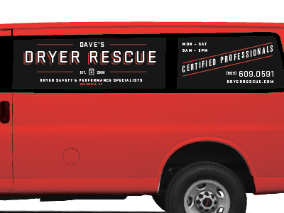 Dave's Dryer Rescue dryer fire dryer rescue fire red rescue