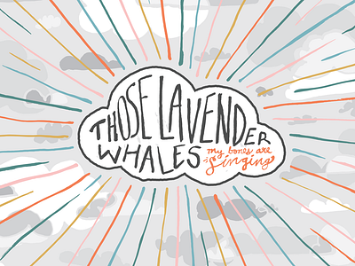 Those Lavender Whales Album Art