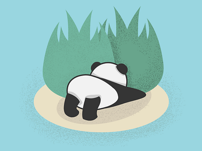 The Little Panda art illustration panda