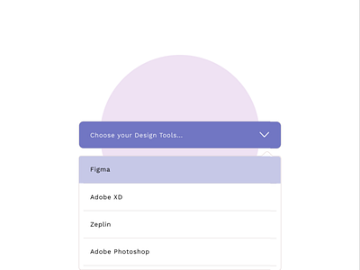 Dropdown menu design figma ui ux web