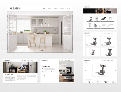 Klassen re-design web design figma minimal ui ux web webdesign