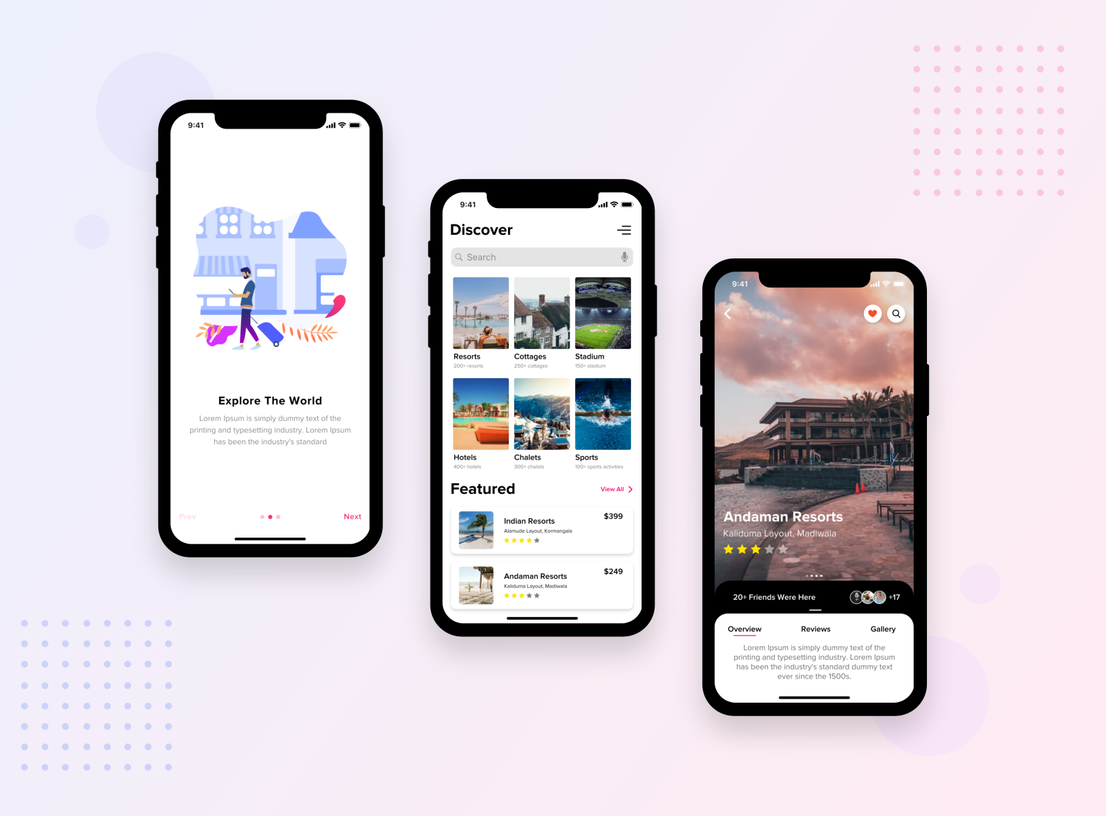 Travel Explorer Application - Concept by infynus on Dribbble