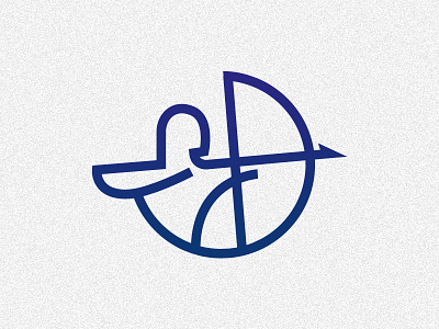 Archer Logo abstract archer brand lineart modern simple