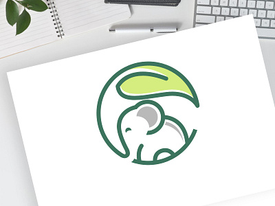 Eco Elephant Logo