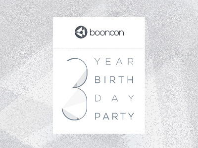 3 years ! 3 birthday booncon office party woohoo year