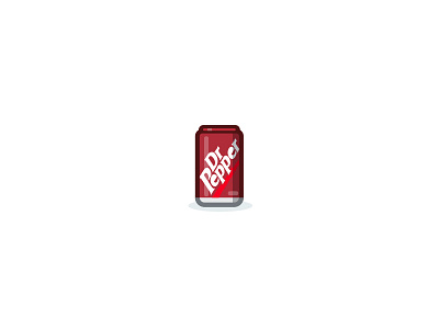 Something a bit more spicy can drink drpepper illustration soda thirst tiny vector