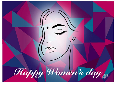 Womens day art colorfull creative illustration procreate women womensday