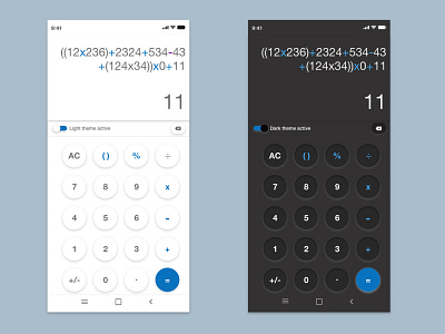 Calculator 3d adobe xd creative daily ui design ui challenge user interface xd