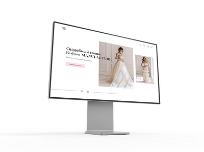 Online store_Wedding salon design dress e comerce e commerce shop minimalism shop store ui ux wedding