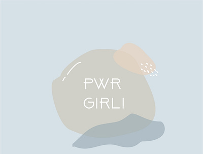 POWER GIRL! design art design graphic dribble illustration illustrator pattern pattern design