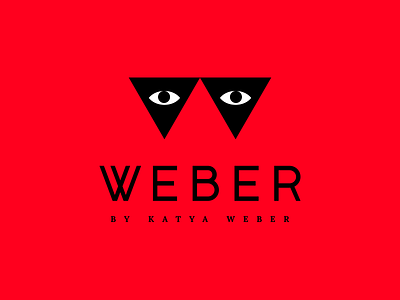 Weber logo branding eyes identity logo mask mens triangles underwear weber