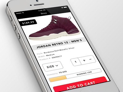 Mobile Retail UI