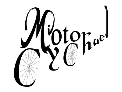 Michael Michael Motorcycle design illustration typography