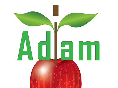 Adam Ad I Am branding design illustration logo type typography vector