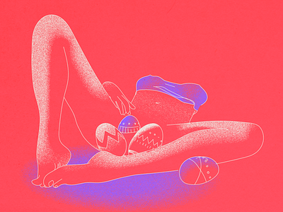 Happy easter alpes maritimes antibes april easter egg eggs fool french riviera grain graphic design hot illustration legs motion design motion graphics nice sexy spring video woman