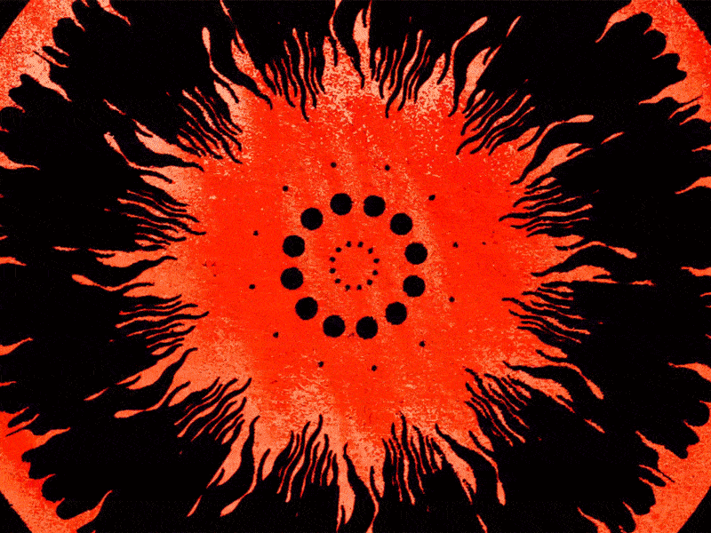 Abstract loop abstract alpes maritimes animation antibes electronic music eye frame by frame french riviera illustration loop motion design motion graphics nice radial red symetry techno music texture visuals vj loop