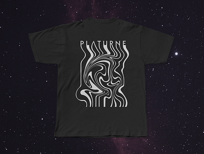 Platurne Tshirt (House / Techno collective) alpes maritimes antibes branding distrorded electronic events festival french riviera graphic design house merch music nice planet space t shirt techno techno events tshirt typography