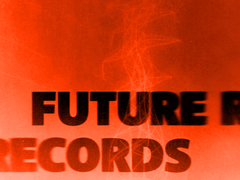 Future Records // Illustration for a techno label alpes maritimes ambiant antibes dark french riviera graphic design illustration industrial logo logotype maison sonore motion design nice out of water reborn records techno texture wet hair woman