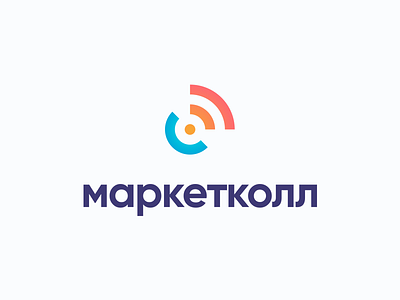 Marketcall brand branding design geometric identity logo