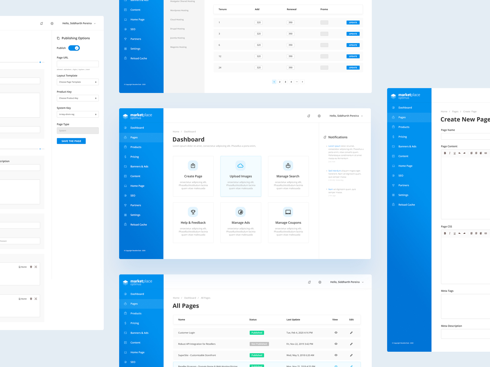 Dashboard User Interface by Ashok Suthar on Dribbble