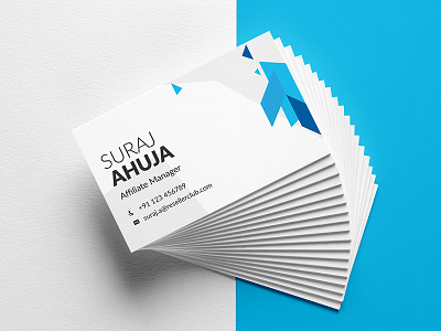 Business Card / Visiting Card business card cmyk graphic print visiting card web