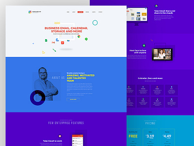 Landing Page graphic homepage landingpage layout onepage webdesign website