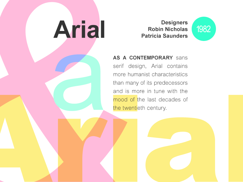 Arial by Filip Obbel on Dribbble
