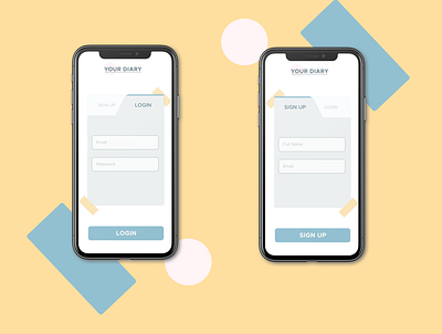 Daily UI 1 - Sign up daily100challenge dailyui dailyui 001 dailyuichallenge mobile ui design mobileapp mobileappdesign mobiledesign mobileui signup signup screen