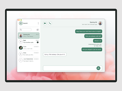 Daily UI  #13 - Direct Message