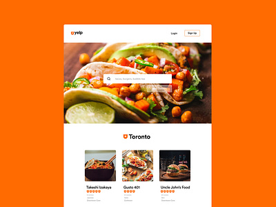 Yelp Redesign Concept