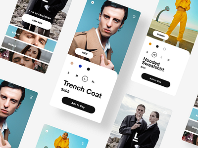 Fashion App app branding design fashion fashion app fashion brand fashion design identity minimal typography ui ux web website