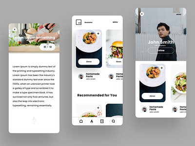 Recipe App by Taka Design 🇨🇦 on Dribbble