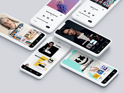 Music Player design mobile mobile app mobile design music music app music player ui ui design