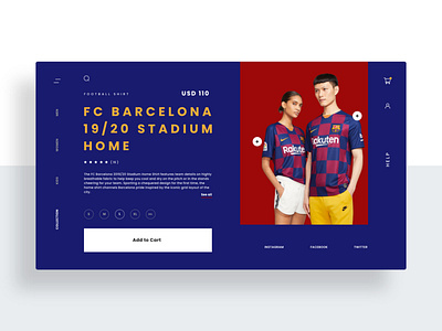 FCB eShop branding design e commerce online shop online store sports ui ui design web web design landing page website