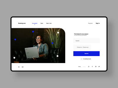 Booking.com Redesign Concept