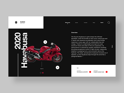 Motorcycle Landing Page