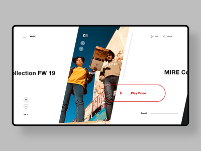 Fashion Website Concept