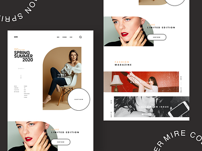 Fashion Website Concept