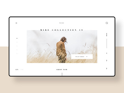 Fashion Website Concept