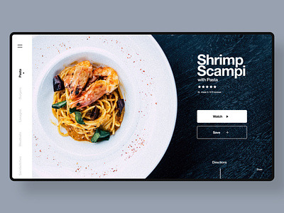 Recipe Website Concept