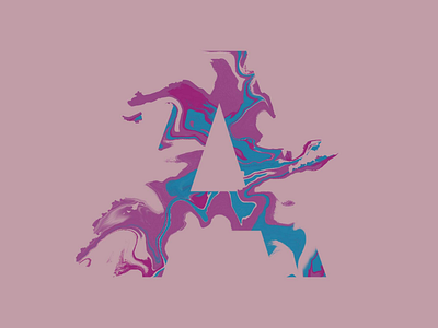 Alphabet-A alphabet ipad letter logo procreate