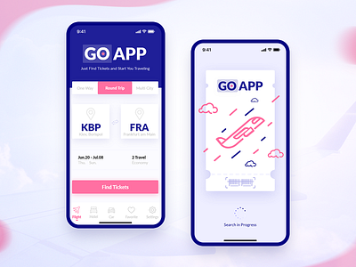 Go App Concept mobile mobile app design mobile ui ui