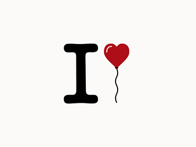 I love innocence art ballon balloon children conceptual cute design friendly graphic heart i love illustration innocence kids logo love minimal nice series t shirt