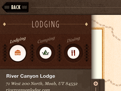 Canyon Country iPad app crop art direction concept creative direction design development ios ipad rally interactive ui