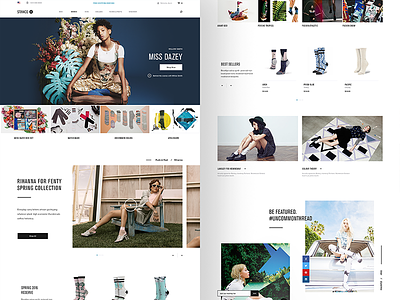 Stance — women's landing page