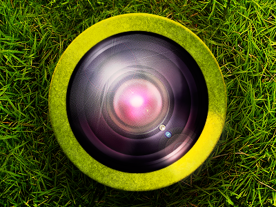 App Icon - More Lens Detail app grass green icon lens rally interactive