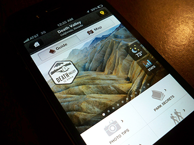 National Parks by National Geographic app design development interface ios iphone mobile rally interactive texture ui ux
