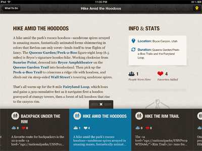 Bottom menu open app design interface mobile rally interactive ui ux