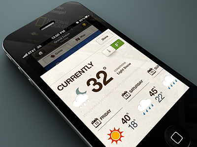 Tweaking the renders app design interface mobile rally interactive ui ux