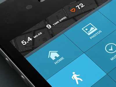 Menu Crop app design interface mobile rally interactive ui ux
